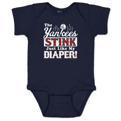 The Yankees Stink Just Like My Diaper Infant One Piece – Chowdaheadz