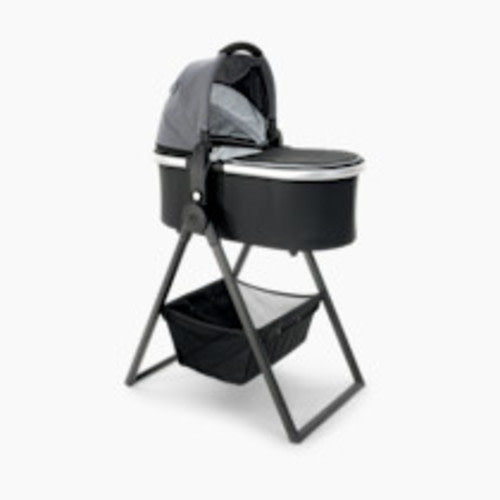 Mockingbird Bassinet + Bassinet Stand Bundle - Heather Grey