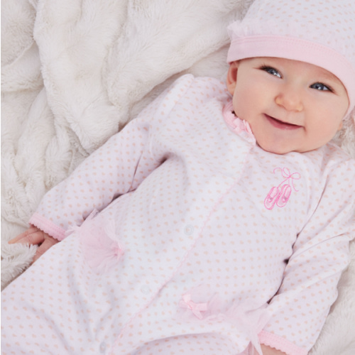 Prima Ballerina Footed One-Piece And Hat