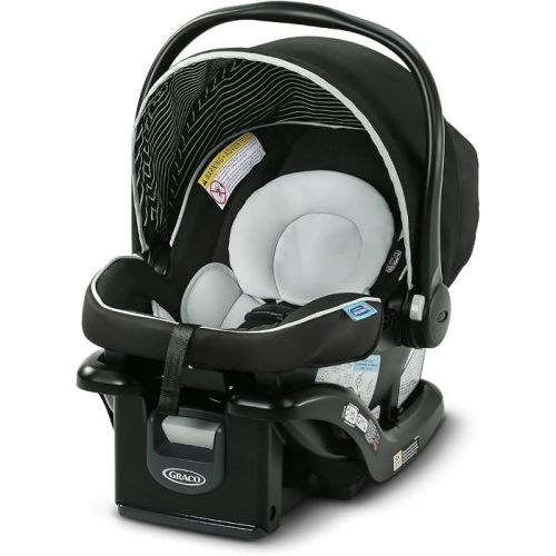 Amazon.com : Graco SnugRide Lite LX Infant Car Seat, Lightweight Rear-Facing Seat for Babies 4–30 lb, 4-Position Adjustable Base, Latch Installation & ProtectPlus Engineered, Studio : Baby