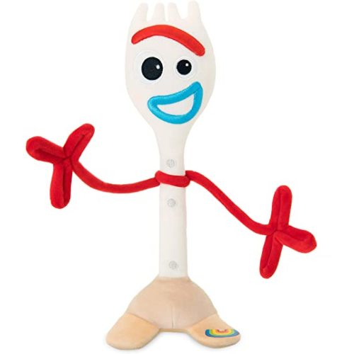 Disney Store Official Toy Story Plush, Forky, Iconic Cuddly Toy Character with Embroidered Eyes and Soft Plush Features, Suitable for All Ages