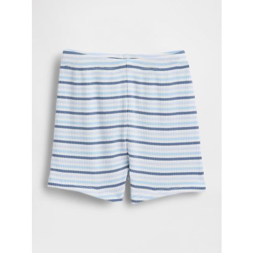 Baby First Favorites TinyRib Stripe Pull-On Shorts