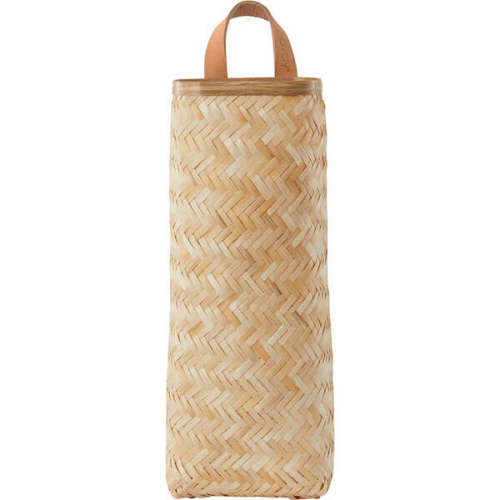 Sporta Long Woven Wall Basket, Nature