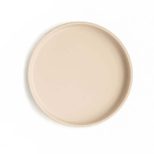 Mushie Classic Silicone Suction Plate - Shifting Sand