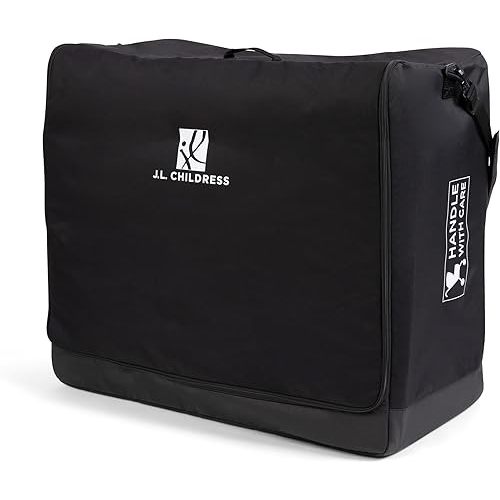 J.L. Childress Bolsa de viaje universal para cochecito de avión, se adapta a la mayoría de cochecitos de bebé, artículos esenciales de vuelo, accesorios de aeropuerto para puerta o cheque de equipaje