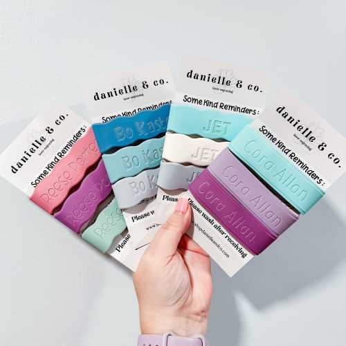 3 Pack Silicone Bottle Labels, Baby Bottle Label, Sippy Cup Label, Personalized Labels, Daycare Labels, Back to School