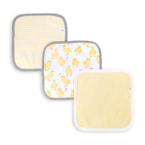 Little Ducks Organic Baby Washcloths 3 Pack