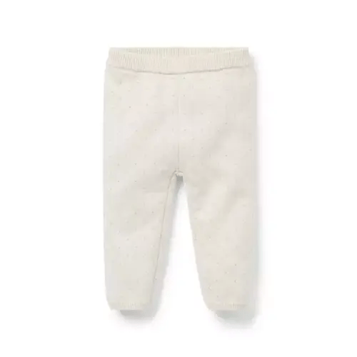 Fluffy Bunny Heather Baby Sweater Pant by Janie and Jack