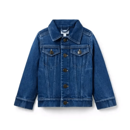 Boy Hudson Dark Wash Denim Trucker Jacket by Janie and Jack