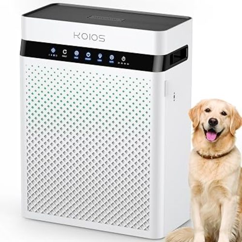 KOIOS H13 HEPA Air Purifier for Home Pets Large Room Up to 2400 Sq Ft, K03