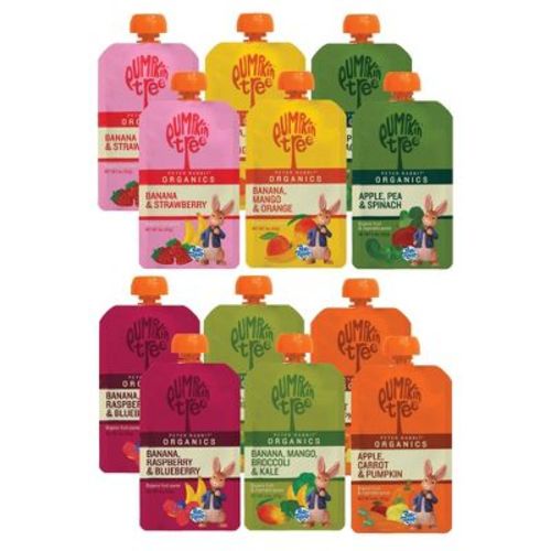 Peter Rabbit Organics Assorted Flavors Baby Food Pouch - 4oz/4.4oz
