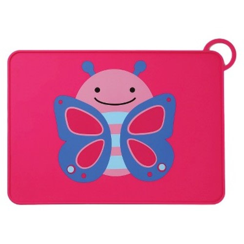 Skip Hop Zoo Fold & Go Silicone Placemat - Butterfly
