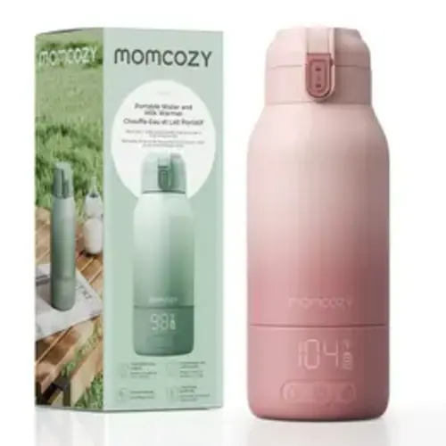 Momcozy Portable Milk Warmer for Travel – Dual Heating Modes for Breast Milk & Water, Portable Bottle Warmer with Fast Heating & Long Battery Life, 17 Ounces Large Capacity to Meet Your All-Day Needs - TikTok Shop