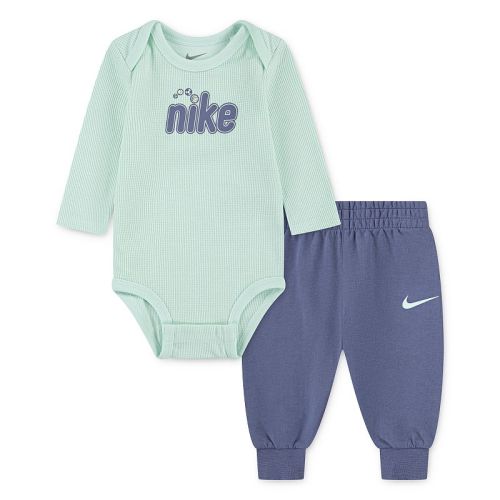 Baby Boys Nike Long Sleeve Bodysuit & Pants 2-Piece Set