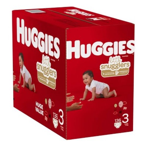 Huggies Little Snugglers Diapers - (Select Size and Count)