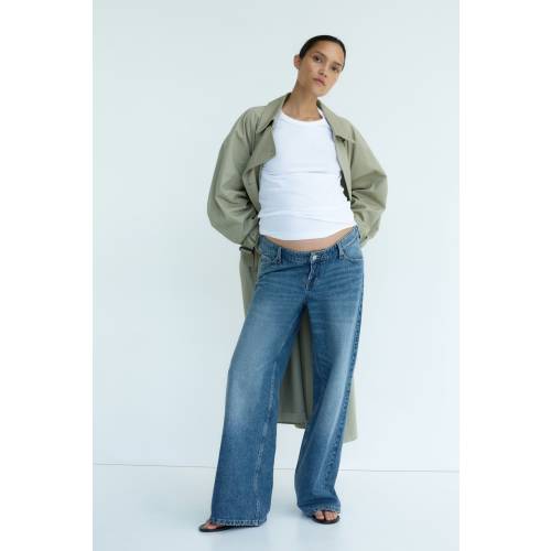 MAMA WIDE LOW JEANS
