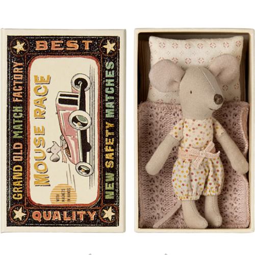 Little Sister, Mouse in Matchbox | Maileg North America - Maileg USA