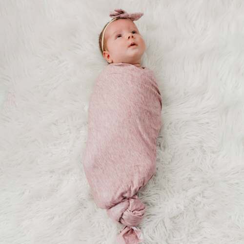 Knit Swaddle Blanket - Maeve