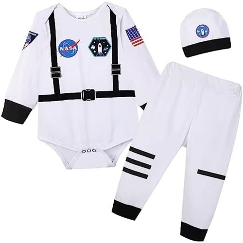 Newborn Infant Baby Boys Girls Astronaut Costume Toddler Police Uniform pirate Outfit Prince Doctor Costume