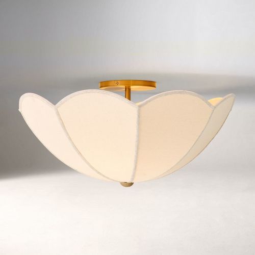 Fleur Flush Mount (19")