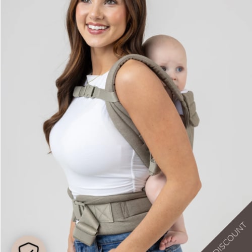 The Monarch Baby Carrier - Charles Herringbone – Mabē