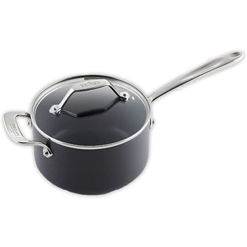 All-Clad Essentials Nonstick Cookware (2.5 Quart Sauce Pan with Lid)
