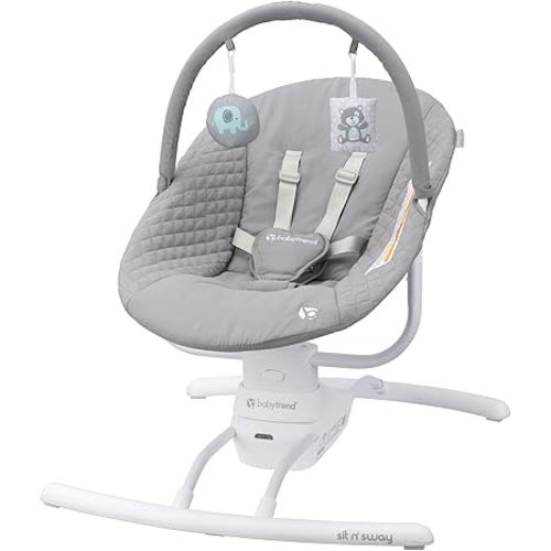 Baby Trend Sit N' Sway Portable Swing, Dash Grey