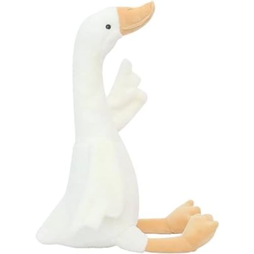 CHELEI2019 23.6" Goose Plush White Swan Stuffed Animal Toy Duck Plush Toy,Gifts for Kids
