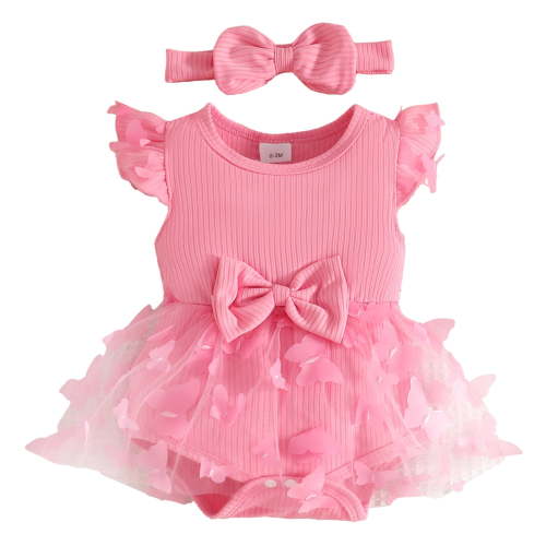 Newborn Baby Girl Clothes Cotton Bubble Romper for 0-3 Months Newborn 0 18M Infant Bodysuit Tutu Dress Baby Girl Romper Dress Toddler Skirt Holidays Outfits