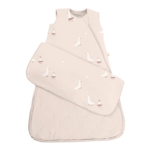 GUNAMUNA günamüna Unisex Baby, Toddler Wearable Blanket, Sleeping Bag Bamboo Rayon, Sleep Sack with Diaper Zipper, 1.0 TOG