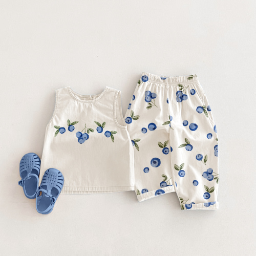 Baby Toddler 2-Piece Blueberry Set