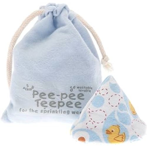 Beba Bean Pee-Pee Teepee Rubber Ducky Blue - Laundry Bag, PT3095