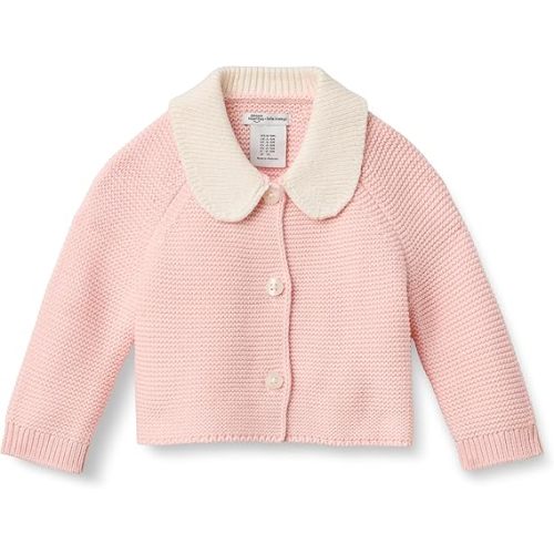 Amazon Essentials x Sofia Grainge Unisex Toddlers and Babies' Peter Pan Collar Sweater Jacket