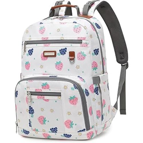 Diaper Bag Backpack, Large Baby Nappy Bags with Portable Changing Pad for Boys and GirlsMultifunction Travel Baby Bag for Moms Dads, Shower Gifts Waterproof and Stylish