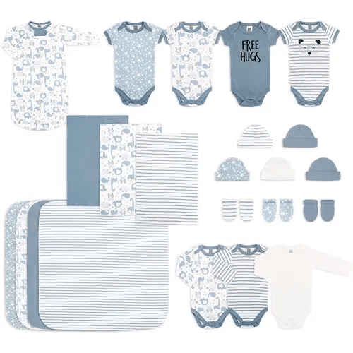 The Peanutshell 23 Piece Newborn Clothes Set for Baby Boys | Layette Gift Set