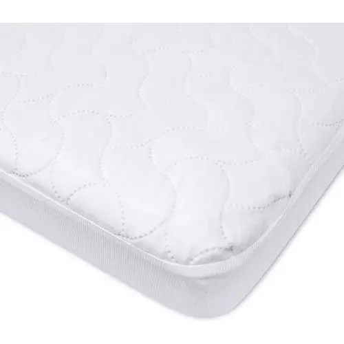 American Baby Company Waterproof Fitted Mini Crib Mattress Protector 38" x 24" - Quilted, Noiseless, Soft & Breathable Pack n Play and Mini Crib Mattress Cover.