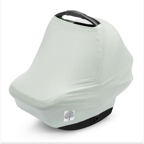 Parker Baby Co. Multi-Use Cover - Carseat Cover, Nursing Cover - Sage
