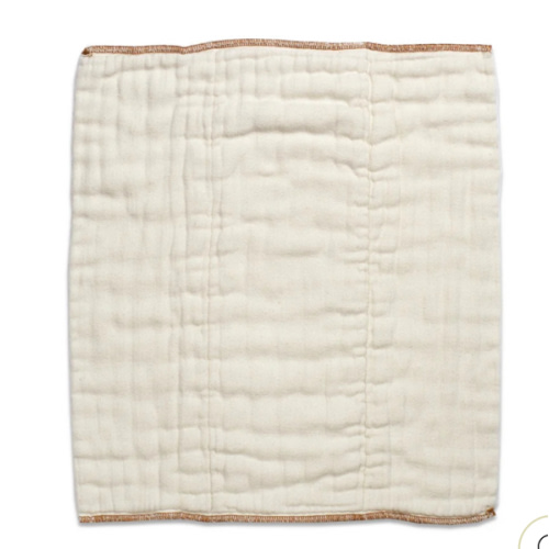 Size Large (dozen pack) Prefold Diapers - Unbleached
