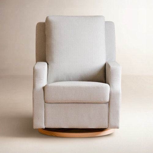 Namesake Crewe Electronic Recliner and Swivel Glider in Eco-Performance Fabric | Birch Lane