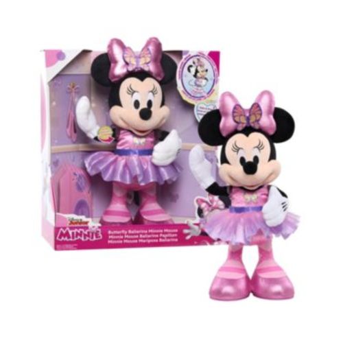 Disney Junior Sing and Dance Butterfly Ballerina Lights and Sounds Plush, Sings "Just Like a Butterfly"