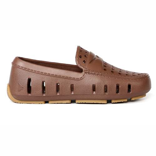 Kid’s Prodigy Driver Foam Shoe | Driftwood Brown/Gum – Floafers