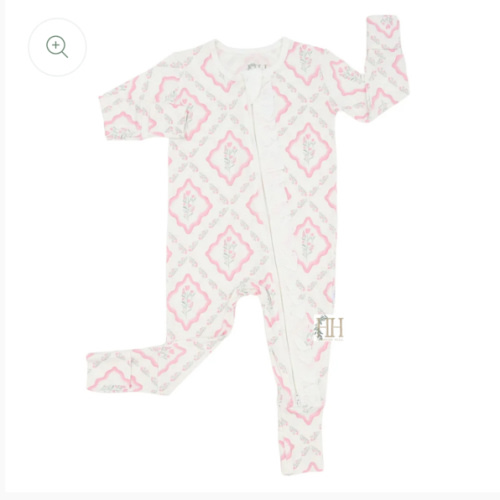 Girls Petite Bloom Ruffle Double Zipper Romper – Hamner Hill
