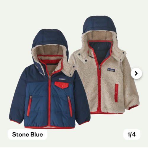Patagonia Baby Reversible Tribbles Hoody