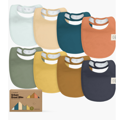 Urban Drool Bibs (8 Pack) - COLOR ECLIPSE