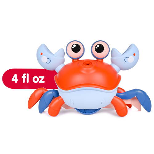 Play Day Dancing Crab Bubble Machine with 4oz Solution, Children Ages 3+