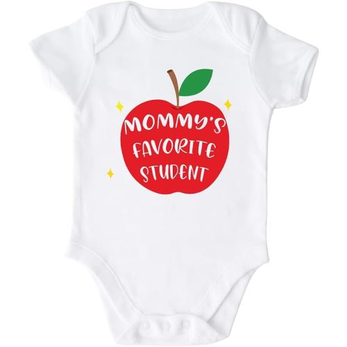 Mommy's Favorite Student Baby Onesie® Cute Teacher Bodysuit for Baby Shower Gift