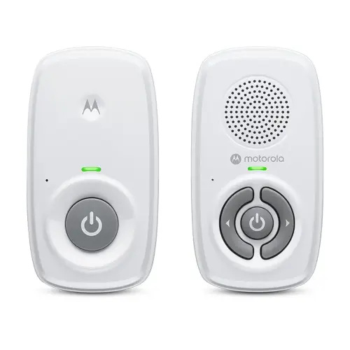 Motorola Nursery AM21 Audio Baby Monitor - 1000ft Range, Secure & Private Connection, High-Sensitivity Mic, Volume Control, Portable Parent Unit (Outlet or AAA Battery Powered (NOT Included))