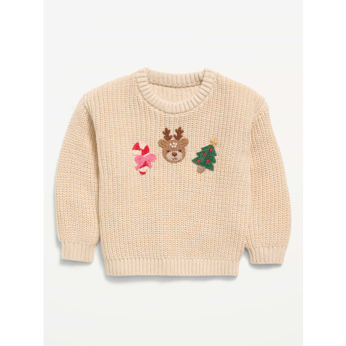 Long-Sleeve Graphic Sweater for Baby