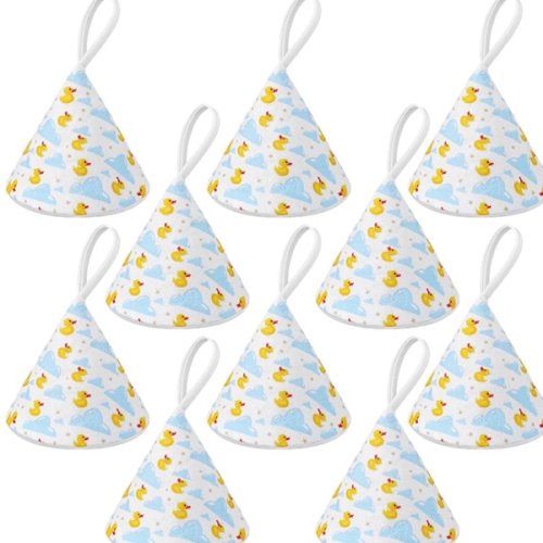 10 Pcs Pee Covers Baby Boy Reusable Pee Covers Baby Boy Strong Water Absorption Cap Shield for Newborn Infant Gift Diaper Changing Accessory