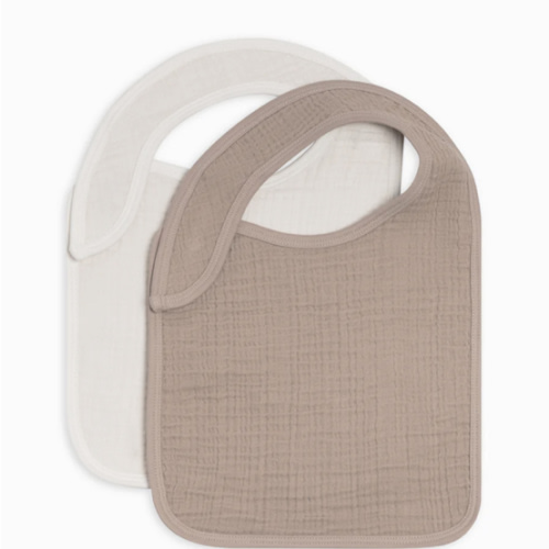 2-Pack Muslin Bibs